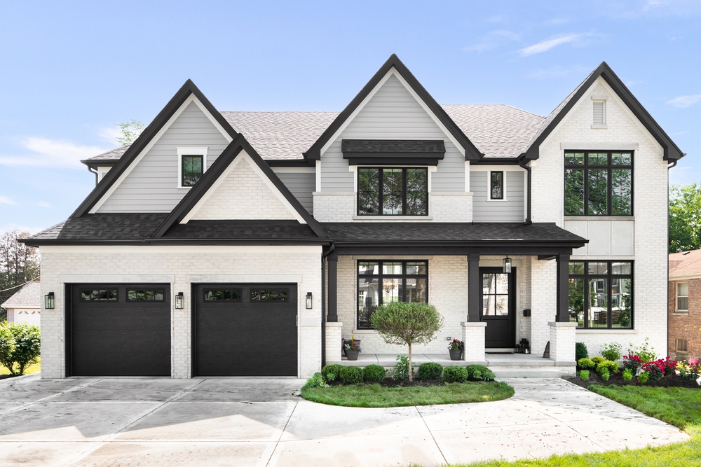Elegant Black Windows